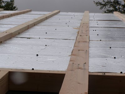 Insulated Roof Panels Ventilated Roof by RAYCORE SIPs - Palmer Cabin