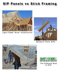 SIP Panels Construction Vs Stick Framing - RAYCORE Stick Framing In Panelized Form
