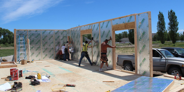 RAYCORE Insulated Wall Panel Installation