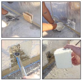 Bolting A RAYCORE SIPs Wall To a Slab Foundation