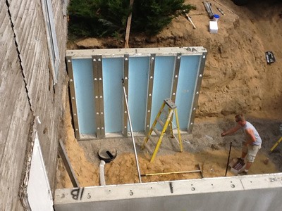 Superior Walls Foundation to Couple With RAYCORE SIP Panels RossMan Homes Michigan